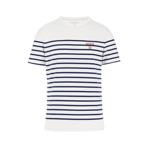 Guess  Ss Cn Yd Striped Tee  M4GI33KC6X1