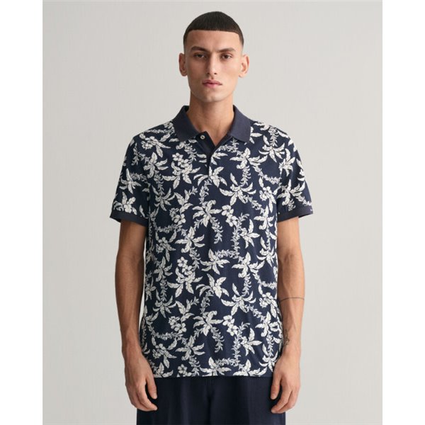 Gant 2062038  Palm Lei Print Ss Po