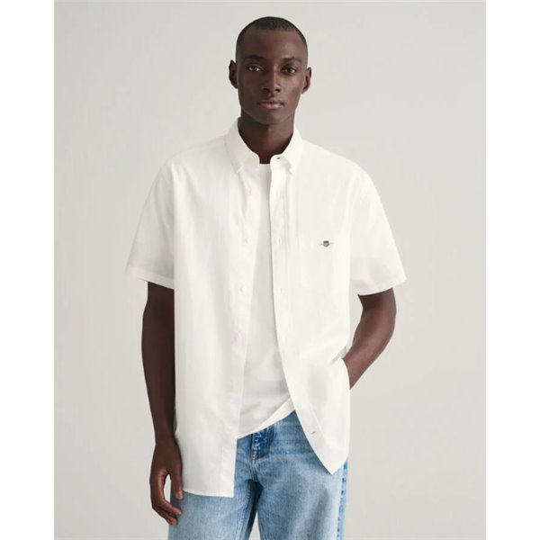 Gant 3240101  Reg Cotton Linen Ss 