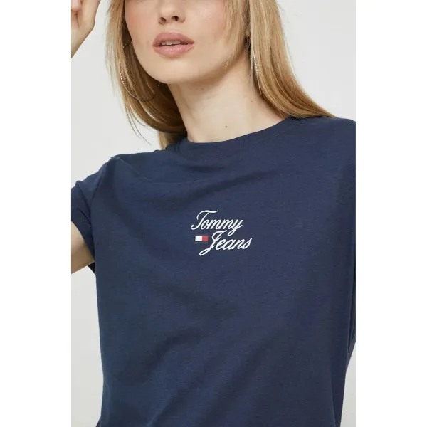 Tommy Hilfiger T-shirt Spw DW0DW15441 Tjw Bby Essential Logo 1 