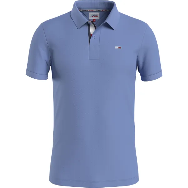 Polo Tommy Hilfiger DM0DM15940 Tjm con abbottonatura slim 