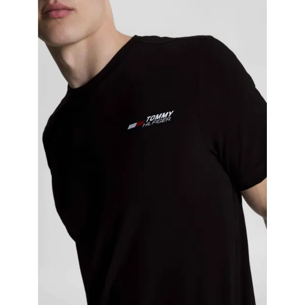 Camiseta Tommy Hilfiger Sport MW0MW30438 TEE ESSENCIAL PEQUENO LOGOTIPO  