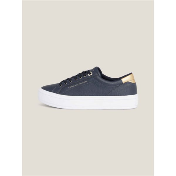 Tommy Hilfiger Essential Vulc Leaer Sneaker   FW0FW07778 